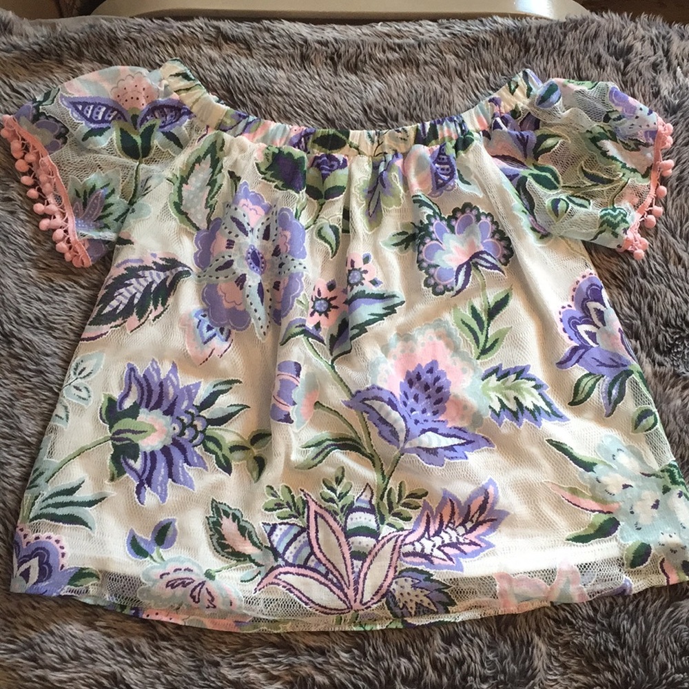 Off the shoulder summer top